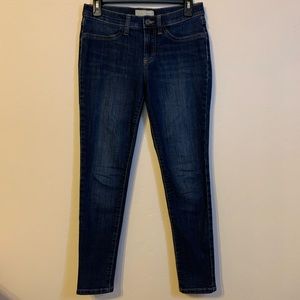 Banana Republic Mid Rise Dark Wash Jeggings Sz 28P